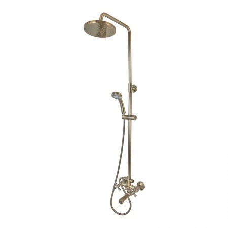 Душевая система тропический душ Mixxus Premium Retro Bronze-009-J MI1655 бронза